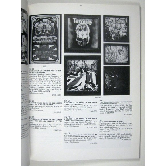 Sotheby's Catalog 1994 September London Rock 'n Roll Film Memorabilia Animation - Picture 5 of 7